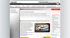 Desktop Screenshot of carguard.de